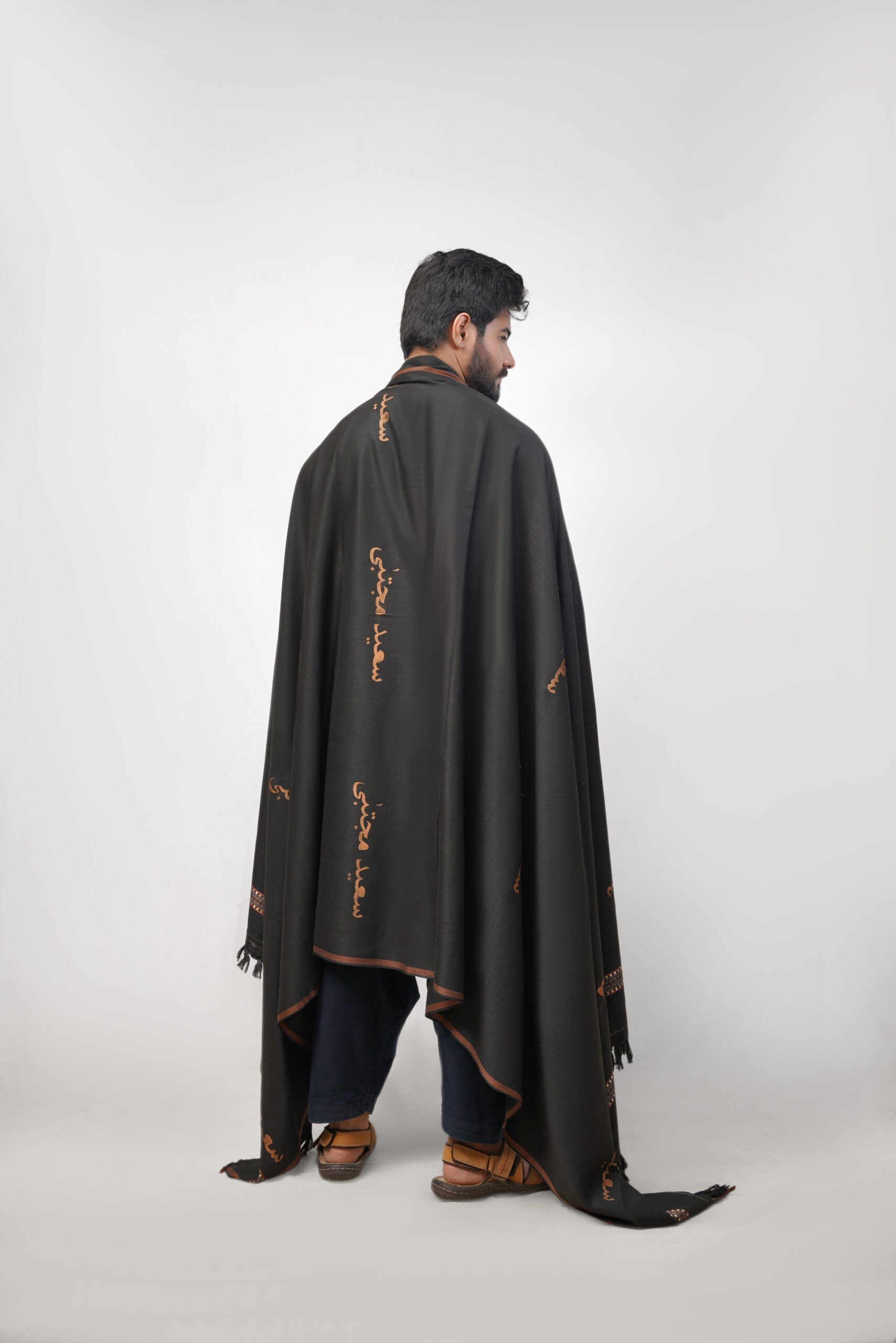 Customised Winter Shawl Men