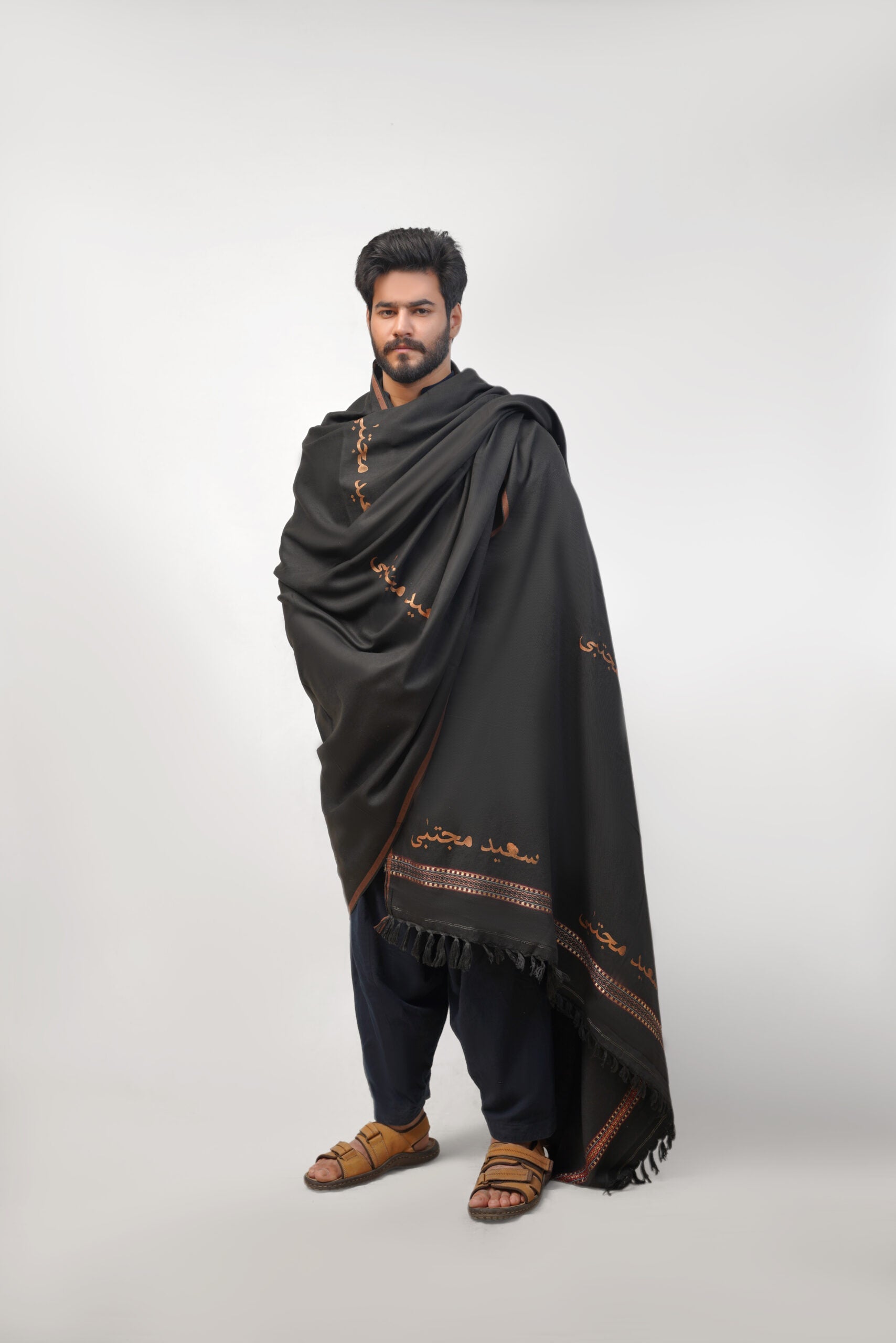 Customised Winter Shawl Men